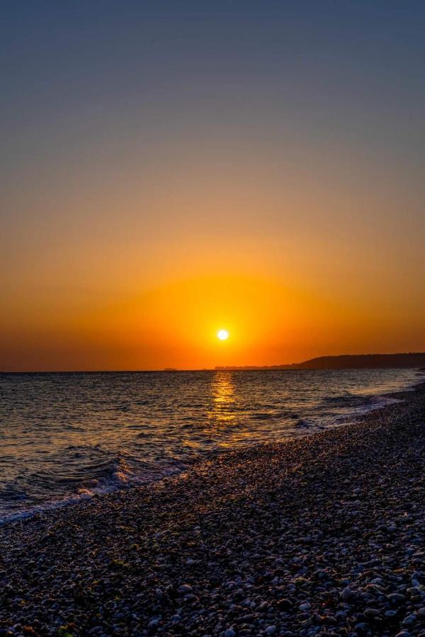 Golden Sand1 Villa Ialysos  Bagian luar foto