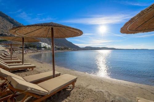 Golden Sand1 Villa Ialysos  Bagian luar foto